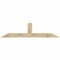 Ekena Millwork Portland Rough Sawn Timber Gable Bracket, Douglas Fir, 84"W x 21"H x 4"D x 6"F, 6/12 Pitch GBW084X21X0406POR00RDF - alternate 1